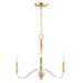 Maxim 25373CLPCSBR Clarion Three Light Pendant, Polished Chrome / Satin Brass Main Image.jpg