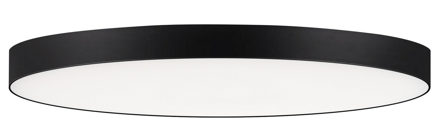 Maxim 57670WTBK Trim LED Flush Mount, Black Main Image.jpg