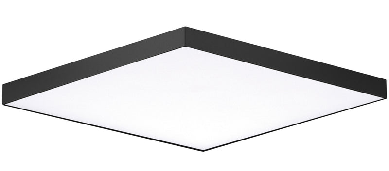 Maxim 57675WTBK Trim LED Flush Mount, Black Main Image.jpg