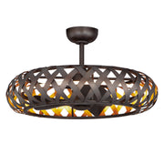 Maxim 61010BZGTGLD Weave LED Fandelight, Bronze Gilt / Gold Main Image.jpg