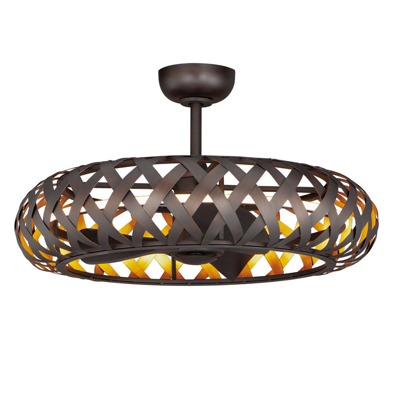 Maxim 61010BZGTGLD Weave LED Fandelight, Bronze Gilt / Gold Main Image.jpg