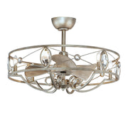 Maxim 61013SM Solitaire LED Fandelight, Silver Mist Main Image.jpg
