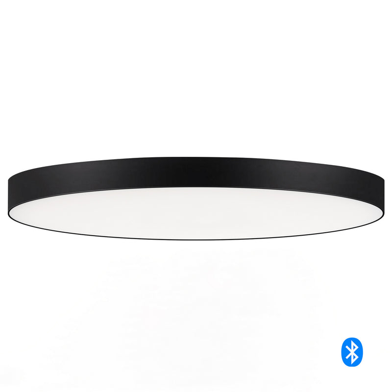 Maxim 67662WTBK Tuner LED Flush Mount, Black Main Image.jpg