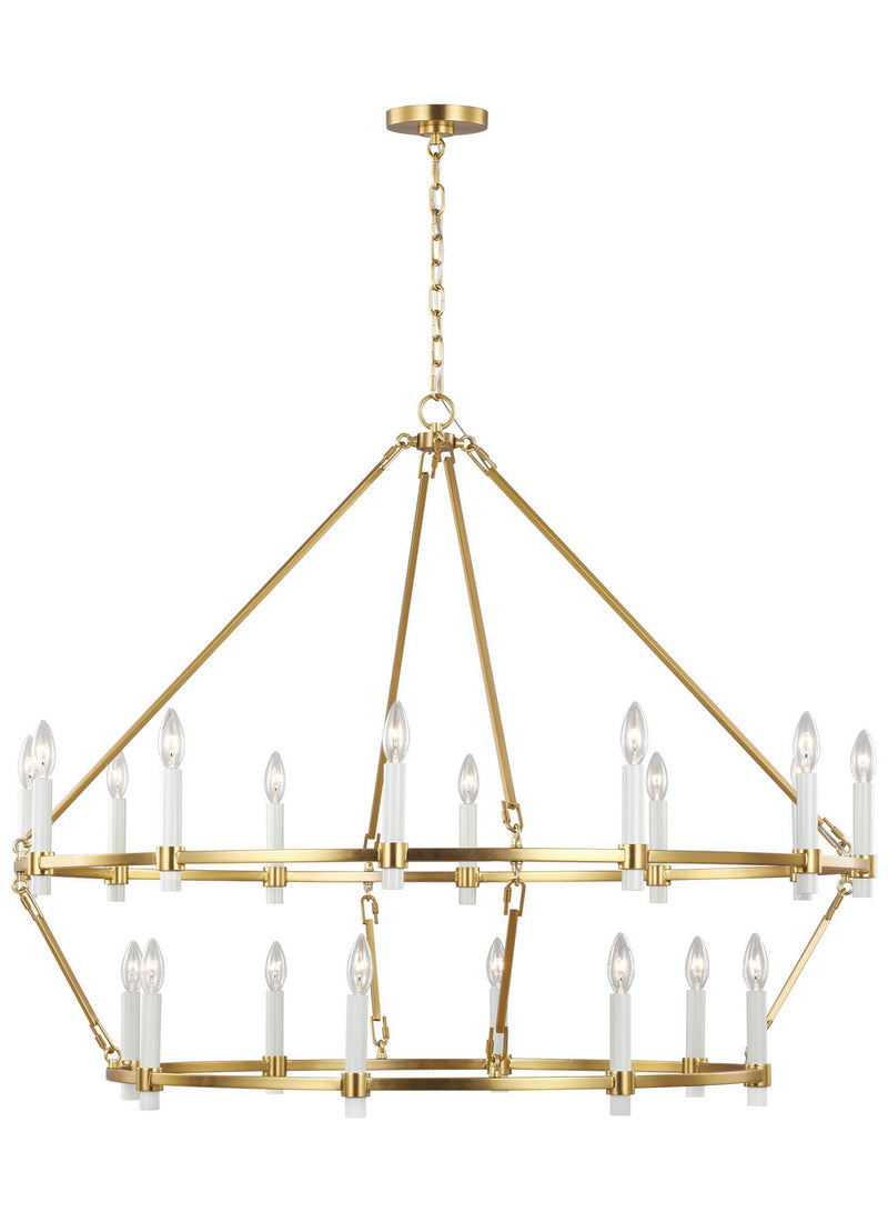 Visual Comfort Studio CC14420BBS Marston 20 Light Chandelier, Burnished Brass Main Image.jpg