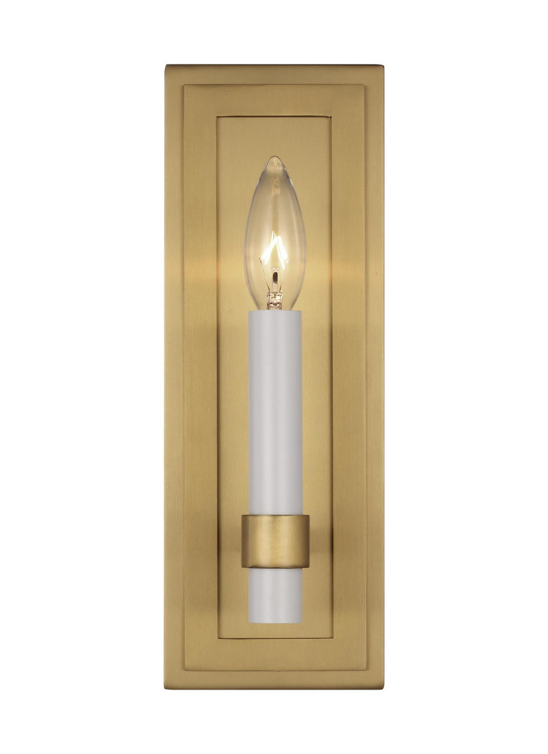 Visual Comfort Studio CW1231BBS Marston One Light Wall Sconce, Burnished Brass Main Image.jpg