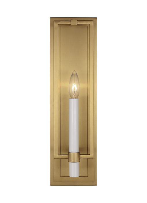 Visual Comfort Studio CW1241BBS Marston One Light Wall Sconce, Burnished Brass Main Image.jpg