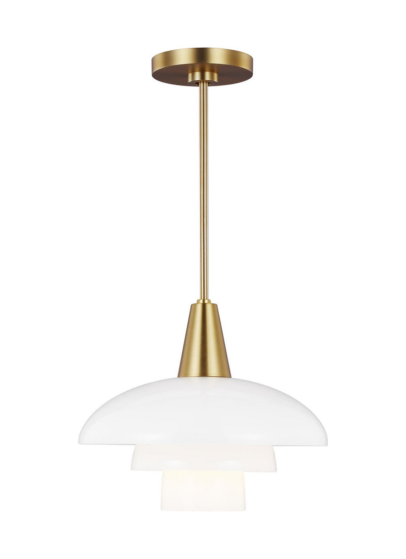 Visual Comfort Studio EP1271BBS Rossie One Light Pendant, Burnished Brass Main Image.jpg