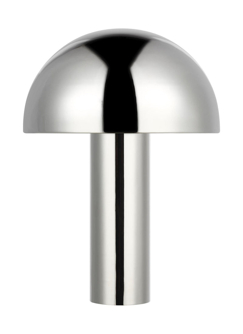 Visual Comfort Studio ET1322PN1 Cotra One Light Table Lamp, Polished Nickel Main Image.jpg