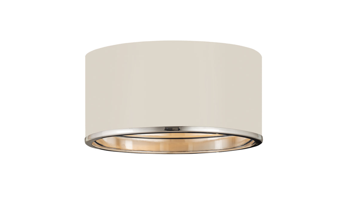 Z-Lite 2303F2-MW-CH Arlo Two Light Flush Mount, Matte White / Chrome Main Image.jpg