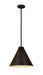 Z-Lite 6011P18-BP Eaton One Light Pendant, Bronze Plate Main Image.jpg