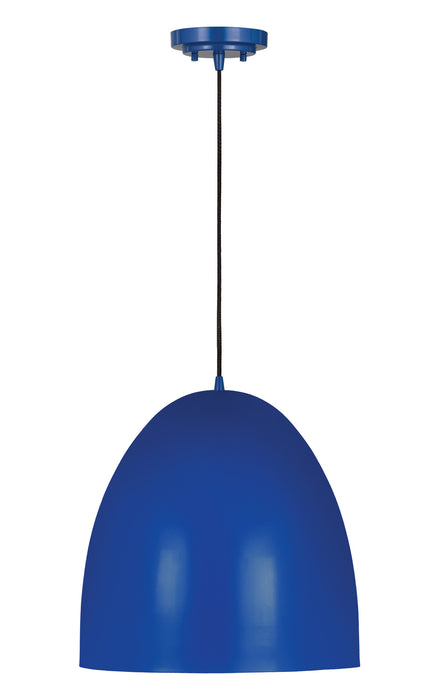 Z-Lite 6012P19-BLU Z Studio Dome Pendant Three Light Pendant, Blue Main Image.jpg