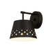 Z-Lite 6014-1S-MB Katie One Light Wall Sconce, Matte Black Main Image.jpg