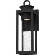 Quoizel DGL8405MBK Donegal One Light Outdoor Wall Mount, Matte Black Main Image.jpg