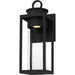 Quoizel DGL8407MBK Donegal One Light Outdoor Wall Mount, Matte Black Main Image.jpg