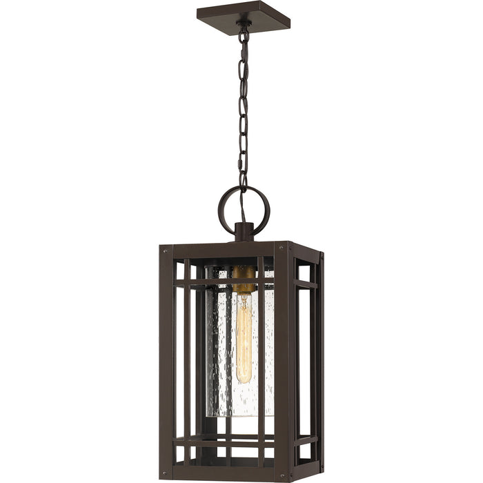 Quoizel PLH1910WT Pelham One Light Outdoor Hanging Lantern, Western Bronze Main Image.jpg