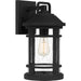 Quoizel QUY8409EK Quincy One Light Outdoor Wall Mount, Earth Black Main Image.jpg