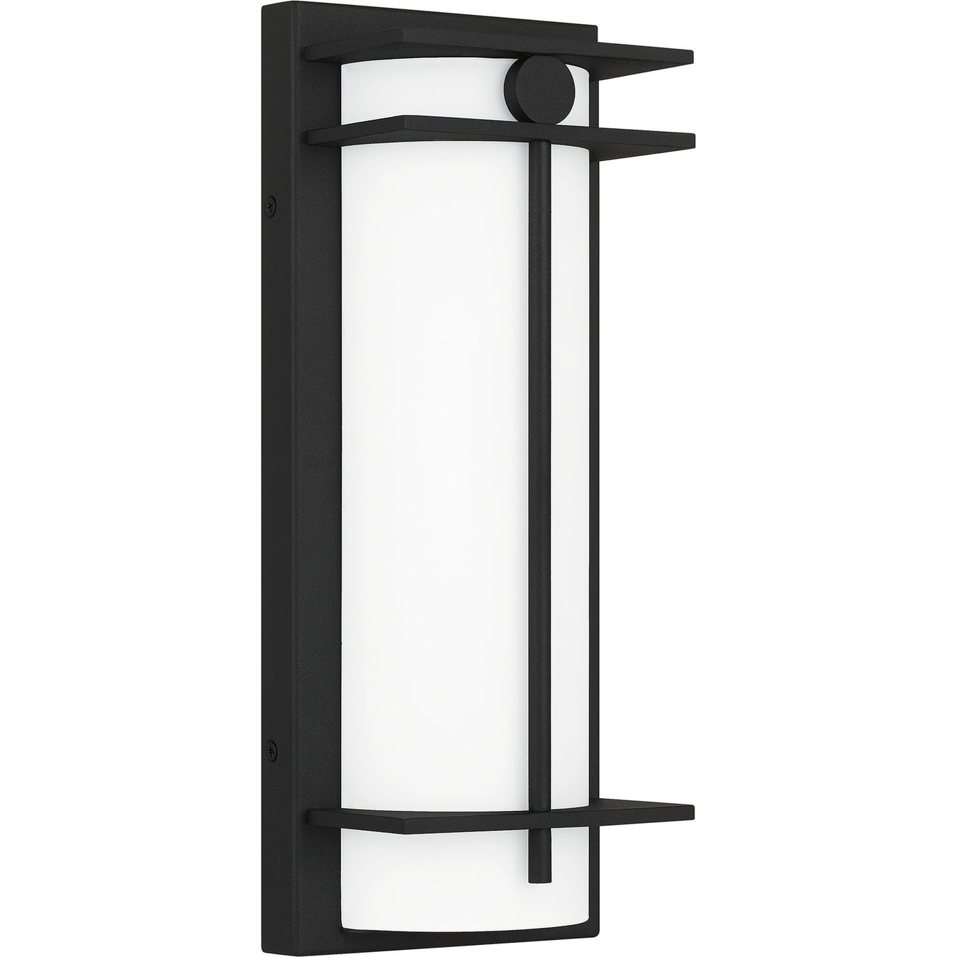 Quoizel SYN8406EK Syndall LED Outdoor Wall Mount, Earth Black Main Image.jpg