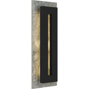 Quoizel TTE8408EK Tate LED Outdoor Wall Mount, Earth Black Main Image.jpg