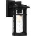 Quoizel UMA8408MBK Uma One Light Outdoor Wall Mount, Matte Black Main Image.jpg