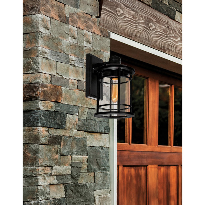 CWI Lighting 0096W7-1-101 Belmont One Light Outdoor Wall Lantern Black Alt 2.jpg