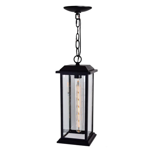 CWI Lighting 0409P6-1-101 Blackbridge One Light Outdoor Pendant Black.jpg