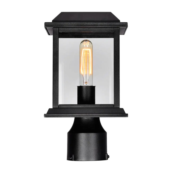 CWI Lighting 0409PT6-1-101 Blackbridge One Light Outdoor Lantern Head Black.jpg