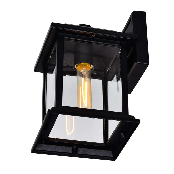 CWI Lighting 0409W8-1-101 Blackbridge One Light Outdoor Wall Lantern Black.jpg