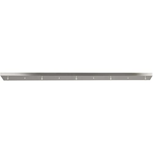 Generation Lighting 7449605-962 Multi-Port Canopy Five Light Linear Canopy, Brushed Nickel Alternate Image.jpg