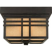 Quoizel HC1612IB Hillcrest Two Light Outdoor Flush Mount, Imperial Bronze Main Image.jpg