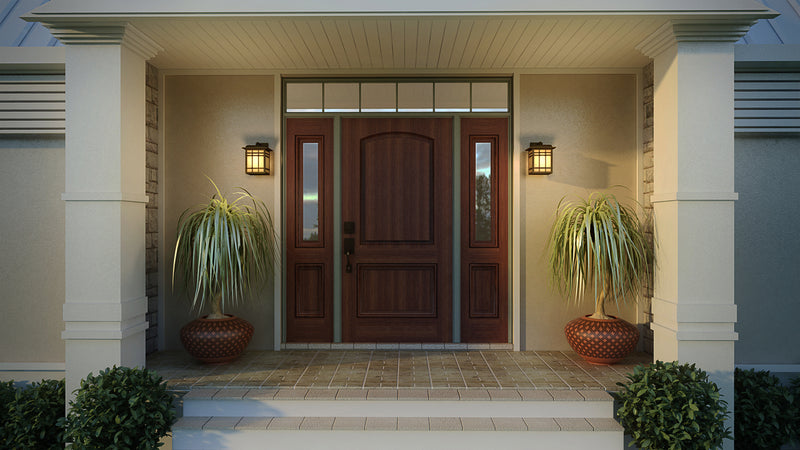 Quoizel HC8409IB Hillcrest One Light Outdoor Wall Lantern, Imperial Bronze Alternate Image 2.jpg