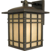 Quoizel HC8409IB Hillcrest One Light Outdoor Wall Lantern, Imperial Bronze Main Image.jpg