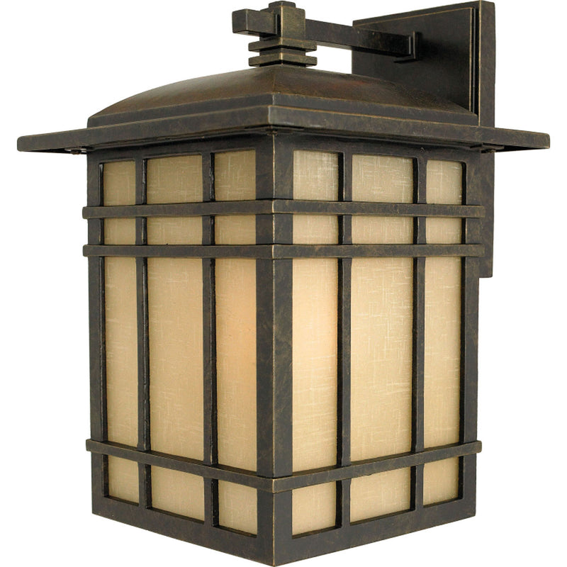 Quoizel HC8409IB Hillcrest One Light Outdoor Wall Lantern, Imperial Bronze Main Image.jpg