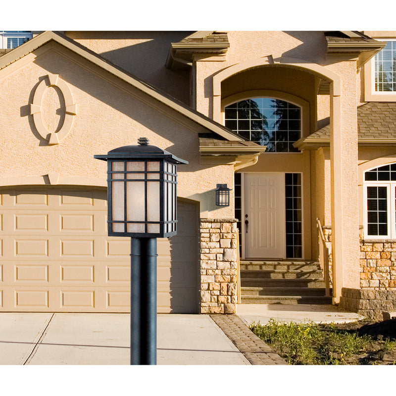 Quoizel HC9011IB Hillcrest One Light Outdoor Post Mount, Imperial Bronze Alternate Image.jpg