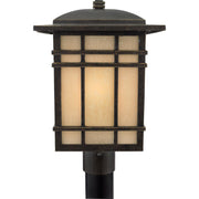Quoizel HC9011IB Hillcrest One Light Outdoor Post Mount, Imperial Bronze Main Image.jpg