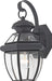 Quoizel NY8315K Newbury One Light Outdoor Wall Lantern, Mystic Black Main Image.jpg