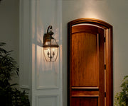 Quoizel NY8317Z Newbury Two Light Outdoor Wall Lantern, Medici Bronze Alternate Image.jpg