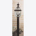 Quoizel NY9042K Newbury Two Light Outdoor Post Mount, Mystic Black Main Image.jpg