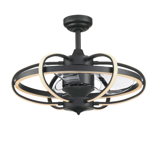 Fanimation FP3050BL Obvi 22" Ceiling Fan Black Main Image.jpg