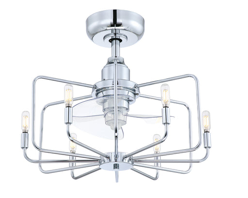 Fanimation FP3075CH Influencer 22" Ceiling Fan Chrome Main Image.jpg