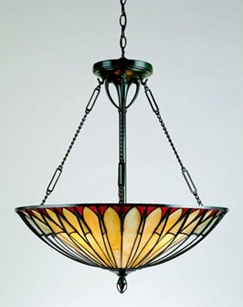Quoizel TF1816VB Alahambre Four Light Pendant, Vintage Bronze Main Image.jpg