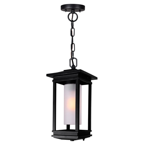 CWI Lighting 0412P7-1-101 Granville One Light Outdoor Hanging Pendant Black.jpg