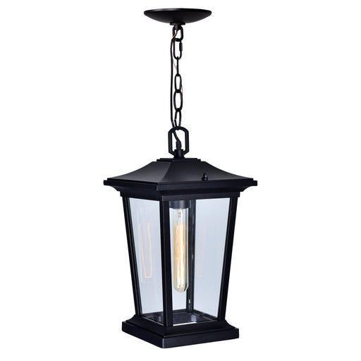 CWI Lighting 0413P8-1-101 Leawood One Light Outdoor Hanging Pendant Black.jpg