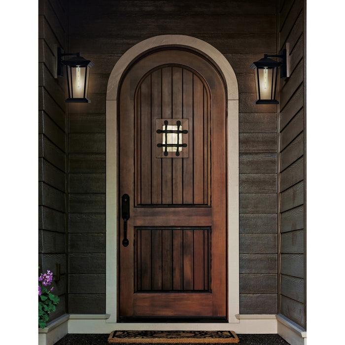 CWI Lighting 0413W7-1-101 Leawood One Light Outdoor Wall Lantern Black Alt 5.jpg