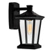 CWI Lighting 0413W7-1-101 Leawood One Light Outdoor Wall Lantern Black.jpg