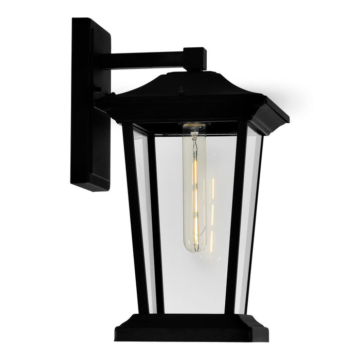 CWI Lighting 0413W8-1-101 Leawood One Light Outdoor Wall Lantern, Black Alternate Image 10.jpg