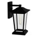 CWI Lighting 0413W8-1-101 Leawood One Light Outdoor Wall Lantern, Black Alternate Image 8.jpg