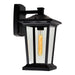 CWI Lighting 0413W8-1-101 Leawood One Light Outdoor Wall Lantern, Black Main Image.jpg