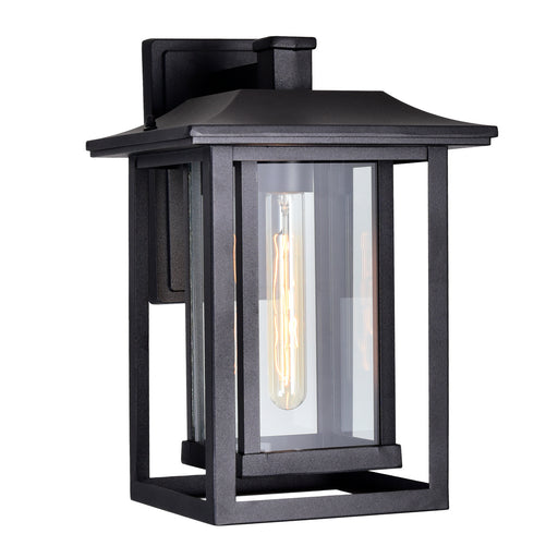 CWI Lighting 0414W10-1-101 Winfield One Light Outdoor Wall Lantern Black.jpg