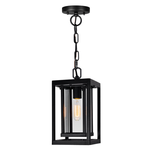 CWI Lighting 0415P7-1-101 Mulvane One Light Outdoor Hanging Pendant Black.jpg