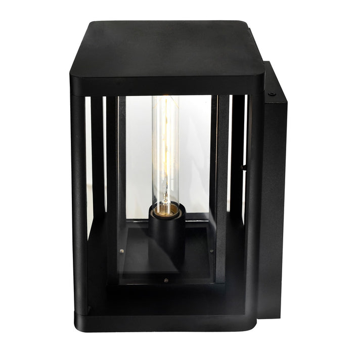 CWI Lighting 0415W7-1-101 Mulvane One Light Outdoor Wall Lantern, Black Alternate Image 6.jpg